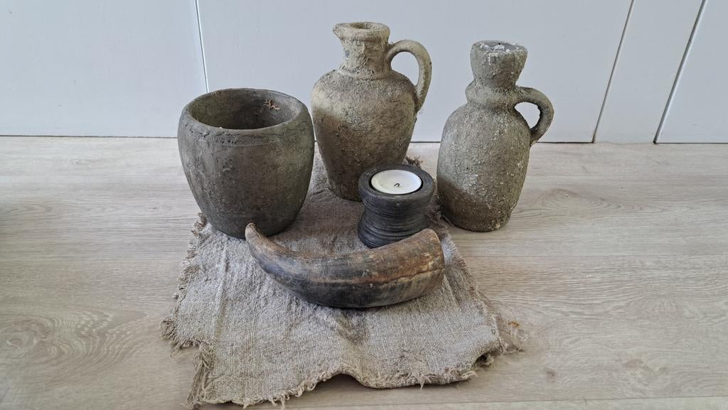 Landelijk Sober Woonaccessoires Set - Rustieke Decoratie, Huis en Inrichting, Woonaccessoires | Overige, Gebruikt, Ophalen of Verzenden