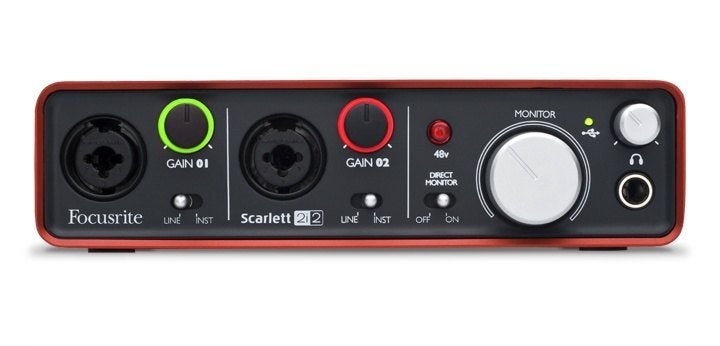 Focusrite Scarlett 2i2, Audio, Tv en Foto, Professionele Audio-, Tv- en Video-apparatuur, Ophalen of Verzenden, Nieuw, Audio