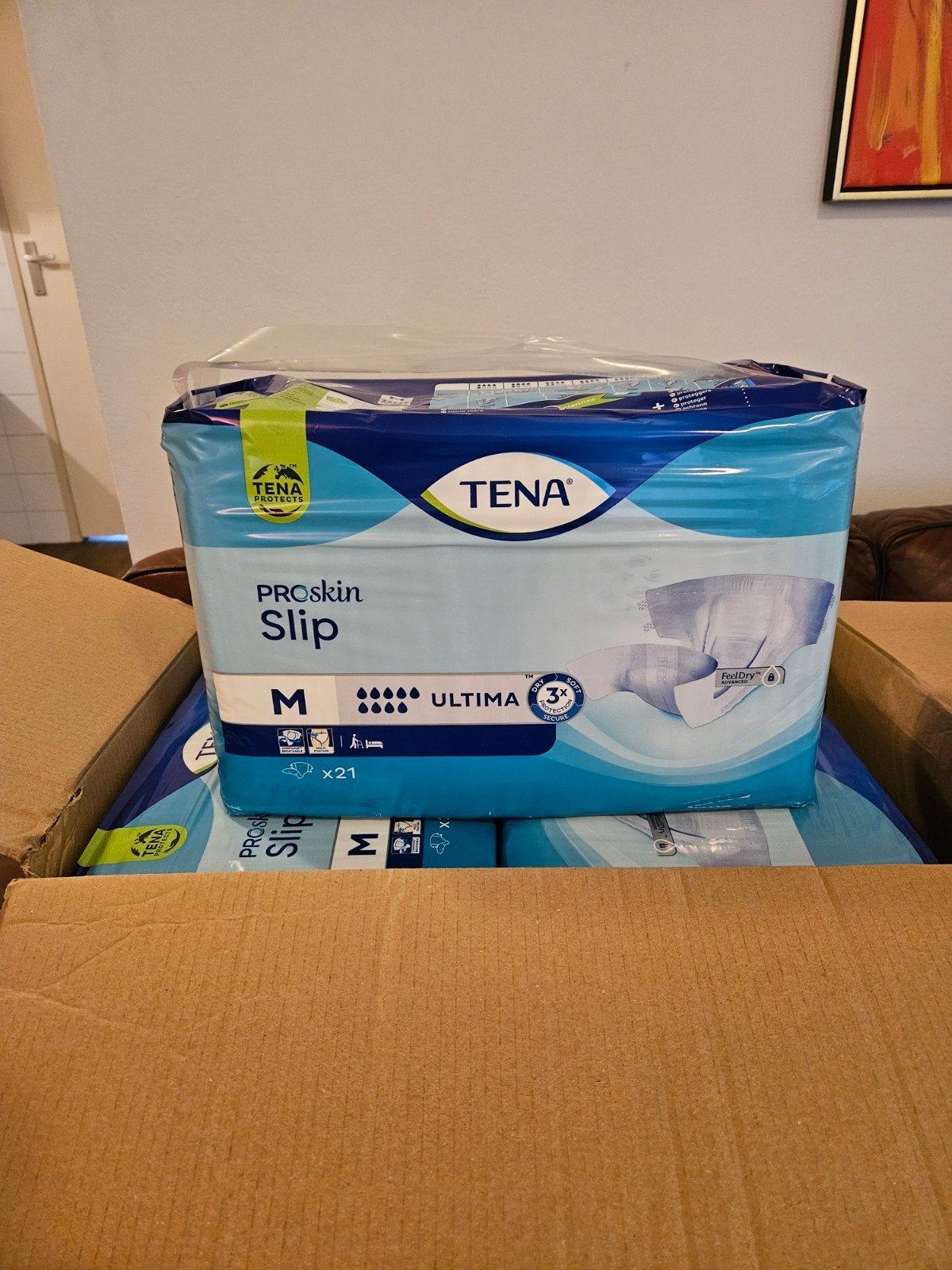 Tena Slip Proskin Ultima Medium ABDL, Ophalen of Verzenden, Nieuw