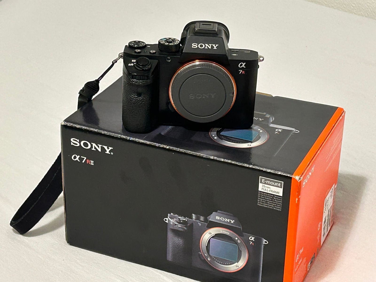 Sony A7R II (ILCE-7RM2) 42 Megapixel Body, Audio, Tv en Foto, Beeldstabilisatie, Ophalen of Verzenden, Zo goed als nieuw, Accu