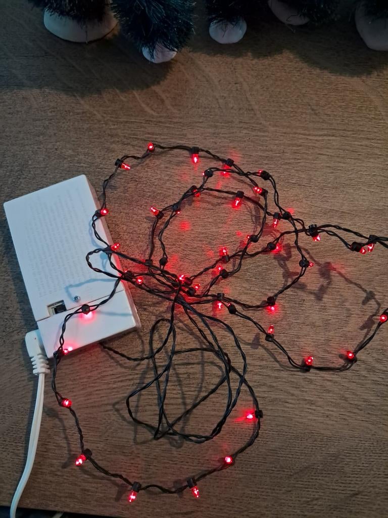 Lemax 50 mini lights set rood, Diversen, Kerst, Ophalen