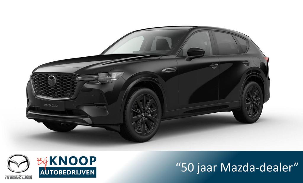 Mazda CX-60 2.5 e-SkyActiv PHEV Homura Plus | Modeljaar 2026, Auto's, Mazda, Bedrijf, Te koop, CX-60, 360° camera, 4x4, ABS, Achteruitrijcamera