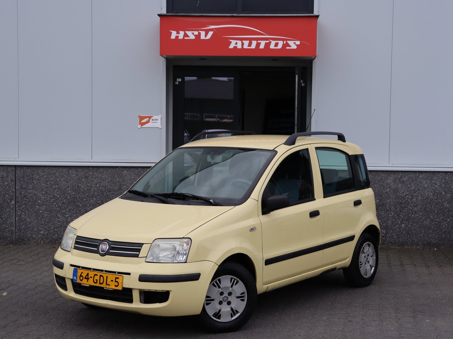 Fiat Panda 1.2 Dynamic airco 4-deurs, Auto's, Fiat, Voorwielaandrijving, Gebruikt, Bedrijf, Handgeschakeld