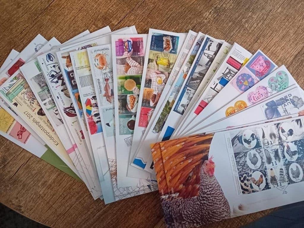diverse jaaargangen fdc nederland, Ophalen of Verzenden, Na 1940, Gestempeld