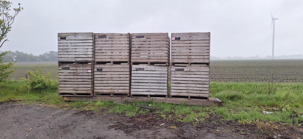 Houthok, hout opslag, NECAP kist, Tuin en Terras, Haardhout, Minder dan 3 m³, Ophalen