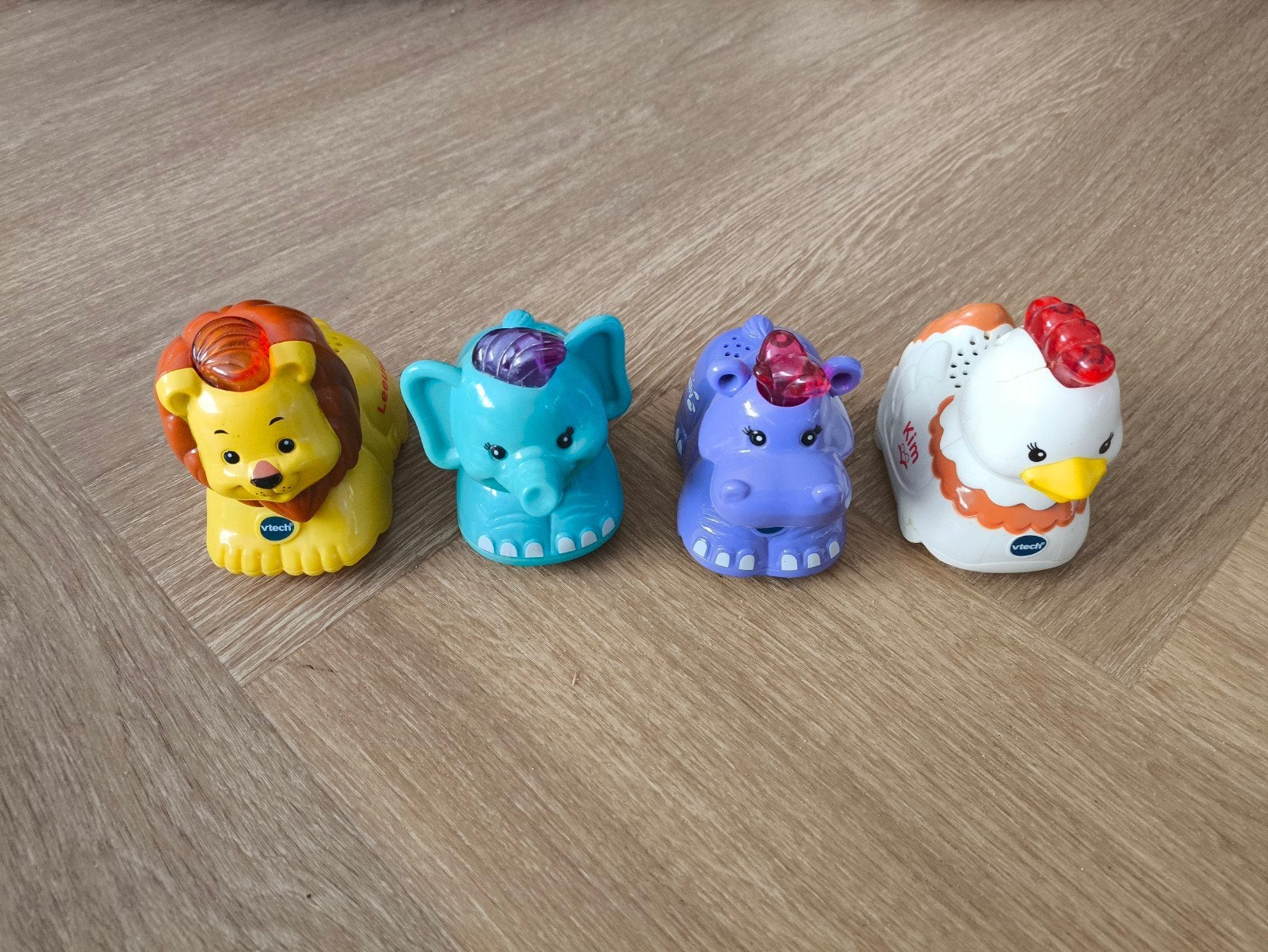 Vtech zoef zoef dieren 4x, Ophalen of Verzenden, 6 maanden tot 2 jaar