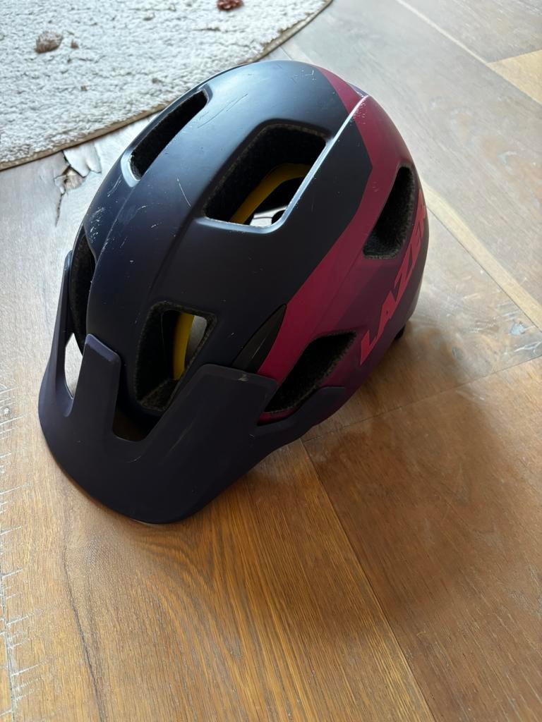 Fietshelm lazer, Fietsen en Brommers, Fietsaccessoires | Fietshelmen, Ophalen, Zo goed als nieuw, Heer of Dame