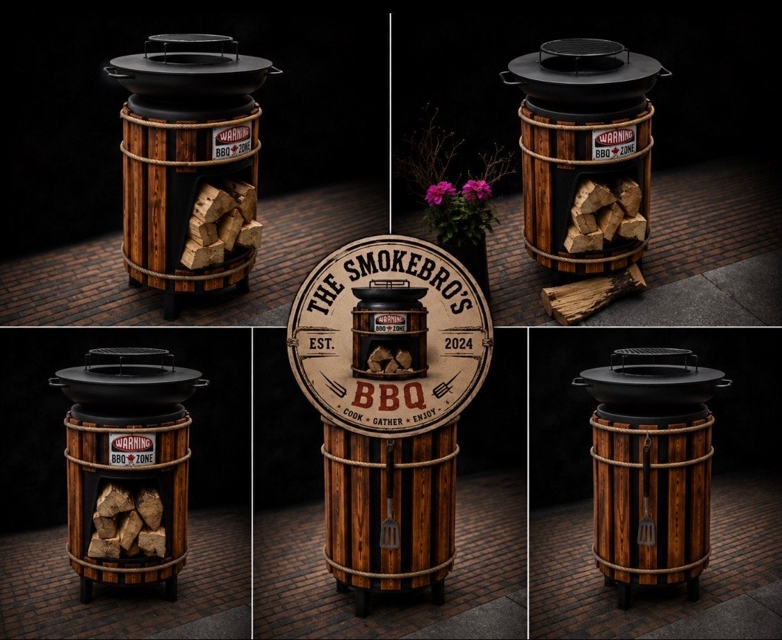 Authentieke Handgemaakte Plancha BBQ – Tuinkunst, Ophalen of Verzenden, Nieuw