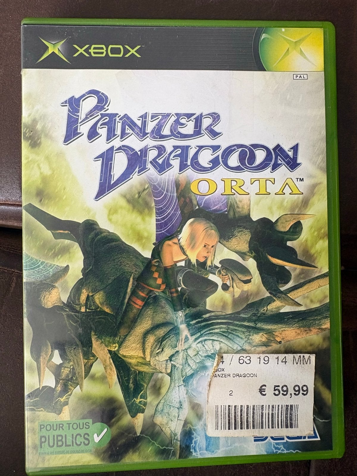 Panzer Dragoon Orta Xbox - Klassieke Rail Shooter, Gebruikt, Shooter, 1 speler, Ophalen of Verzenden