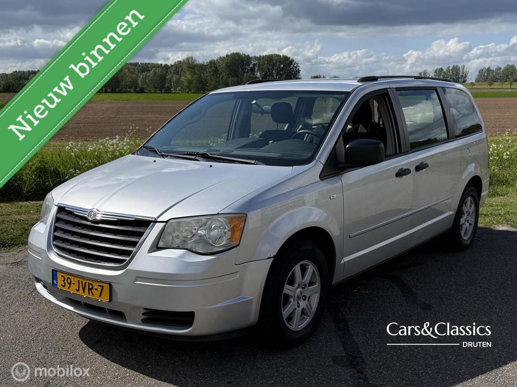 Chrysler Grand Voyager 3.8 V6 LX, Auto's, Gebruikt, Zwart, Grand Voyager, 7 stoelen