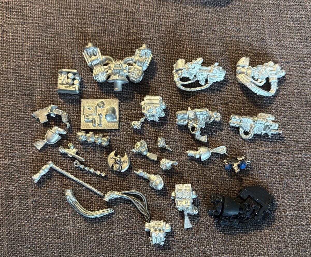 Warhammer 40k metal bits, Ophalen of Verzenden, Zo goed als nieuw, Warhammer