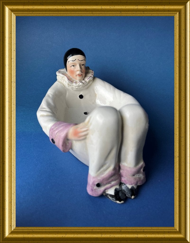 Keramiek bakje pierrot: ultra violet paris, Antiek en Kunst, Ophalen of Verzenden