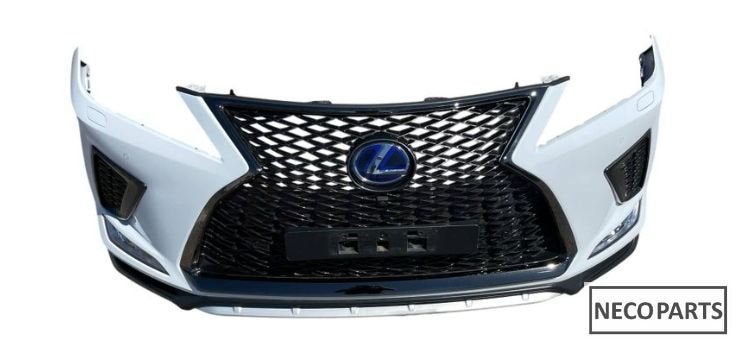 LEXUS RX VOORBUMPER COMPLEET ORIGINEEL ALLES LEVERBAAR!!!, Gebruikt, -, Voor, -