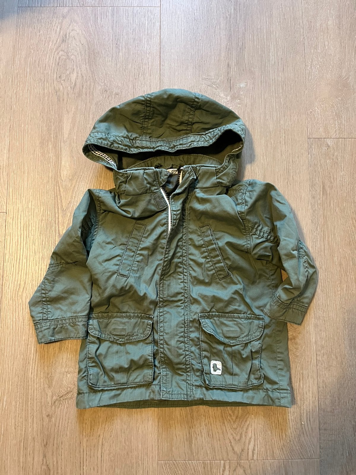 Jas zomerjas groen h&m maat 80 jongen zgan, Kinderen en Baby's, Babykleding | Maat 80, Ophalen of Verzenden, Zo goed als nieuw