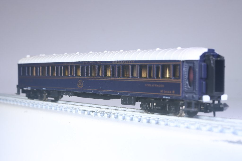 Slaapwagen type WLA4ü, blauw, CIWL, Overige merken, Gelijkstroom, Wagon, Ophalen of Verzenden