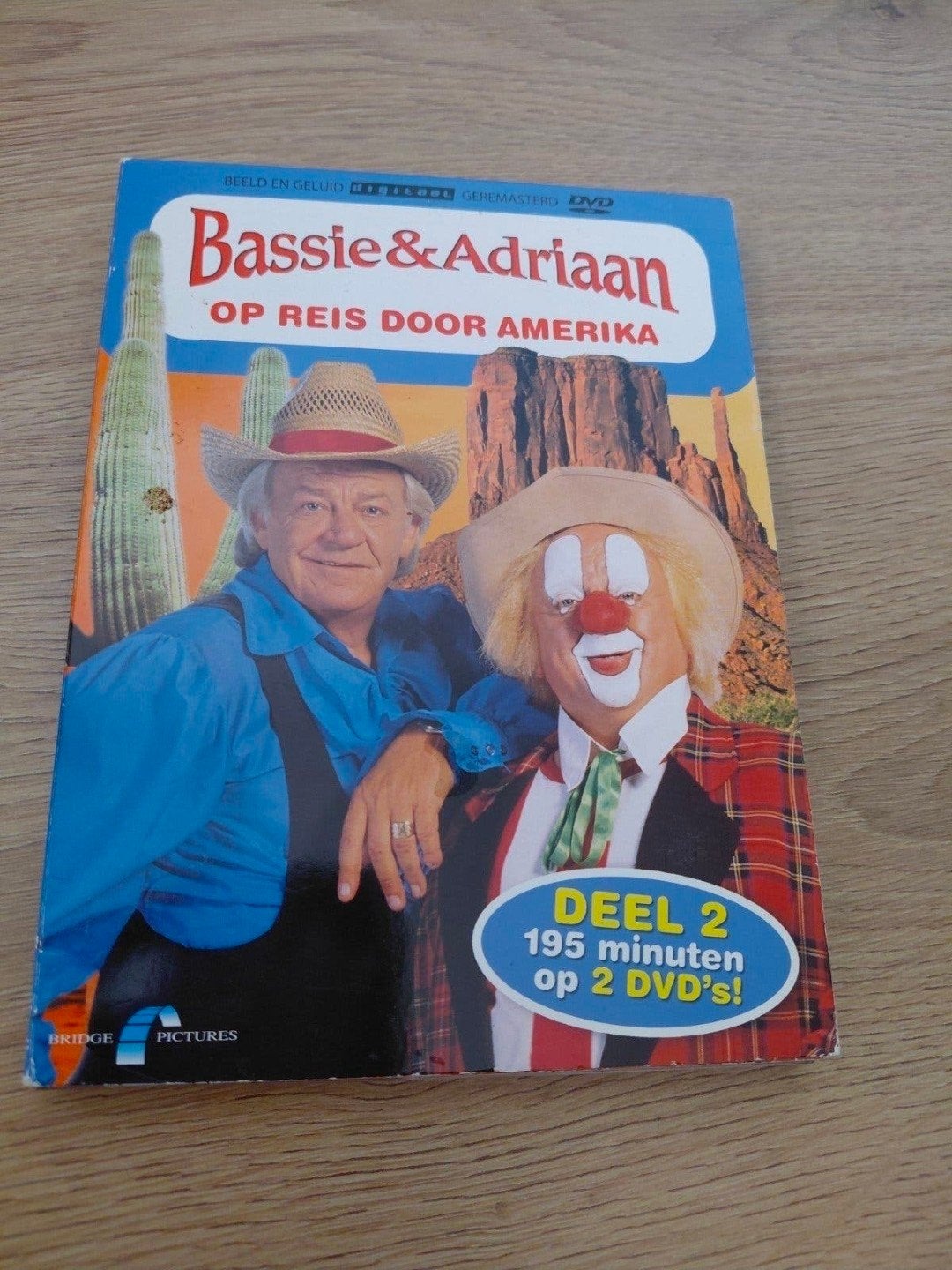 Bassie en Adriaan op reis door Amerika deel 2 dvd LEES TEKST, Gebruikt, Alle leeftijden, Tv-serie, Ophalen of Verzenden