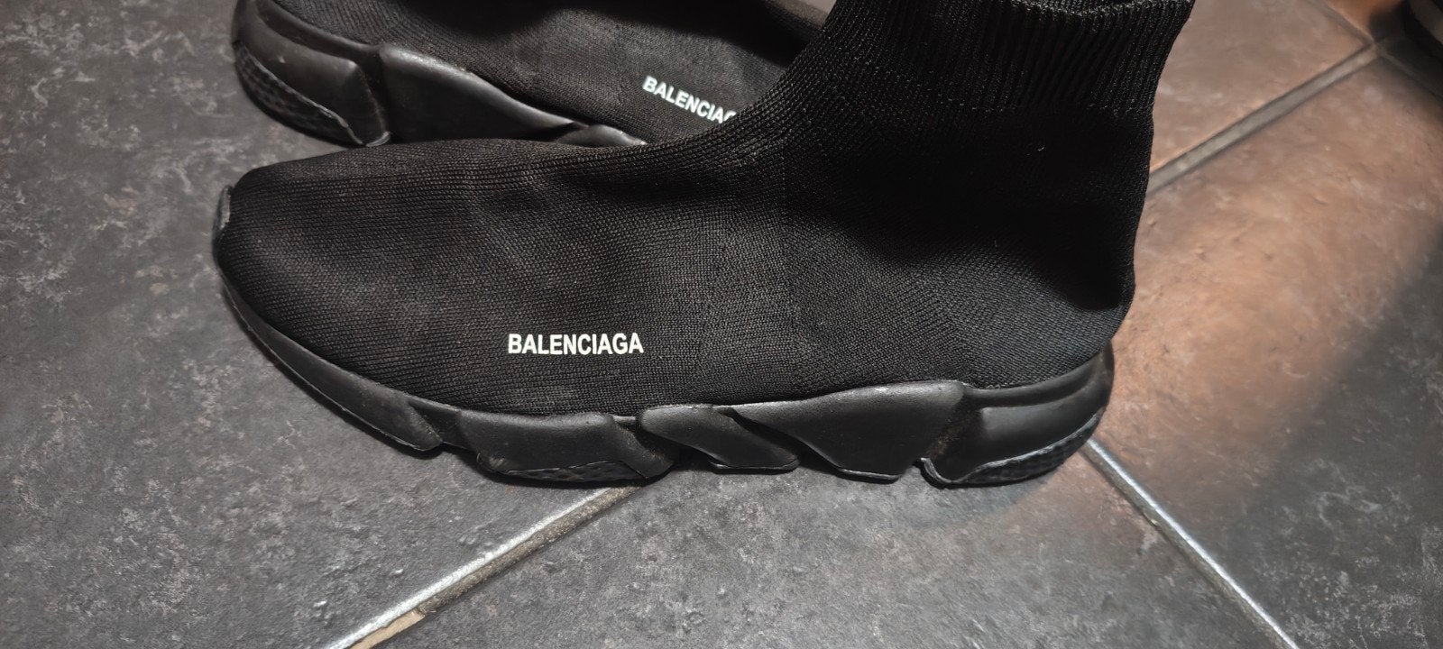Balenciaga Speed Trainers - Zwart -  43,5-44, Zwart, Ophalen of Verzenden, Balenciaga, Sneakers of Gympen