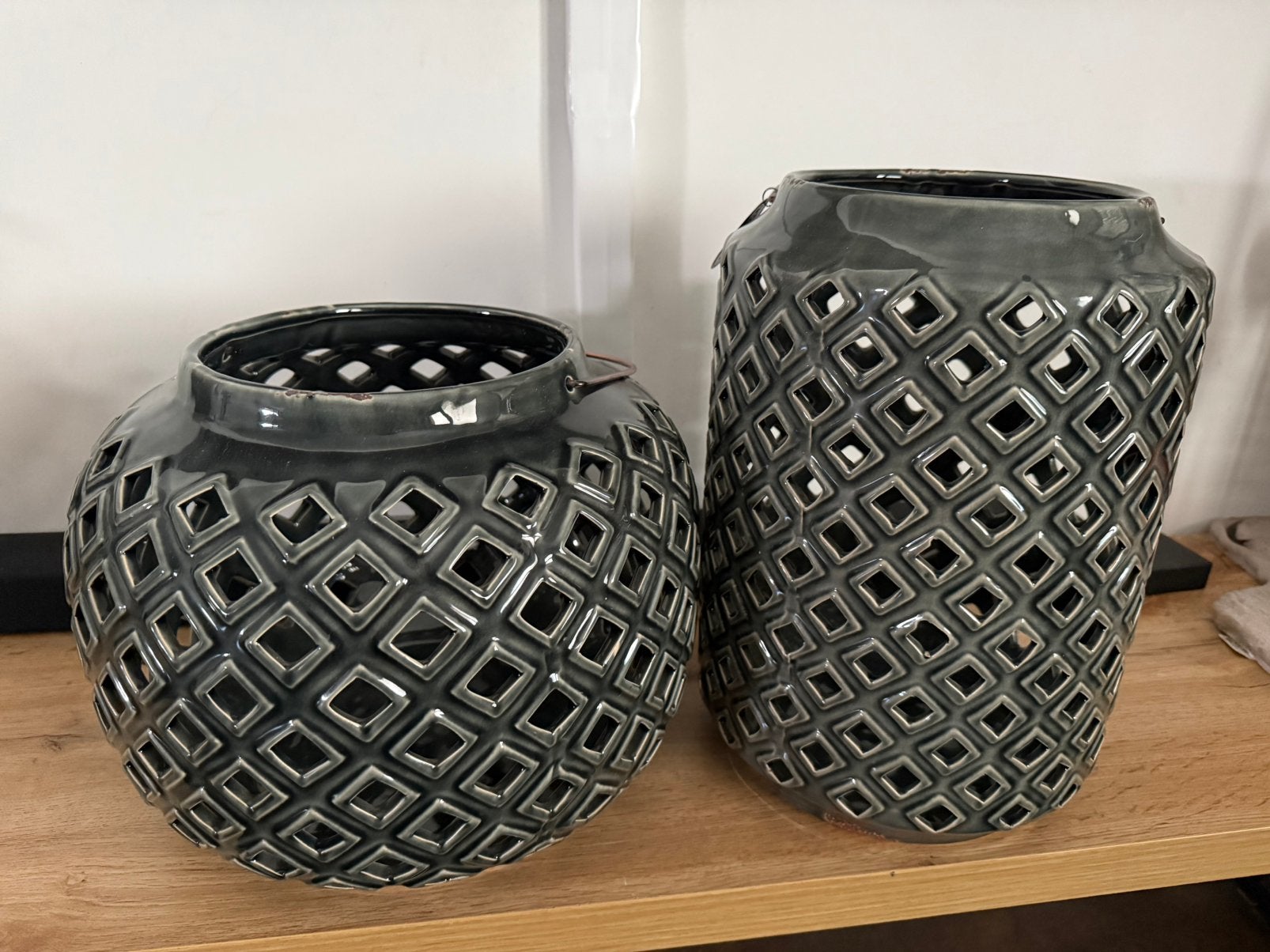 Riverdale wells grey set, Huis en Inrichting, Ophalen, Zo goed als nieuw, Windlicht, Riverdale