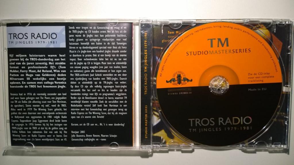Tros Radio TM Jingles 1979-1981, Ophalen of Verzenden, Zo goed als nieuw