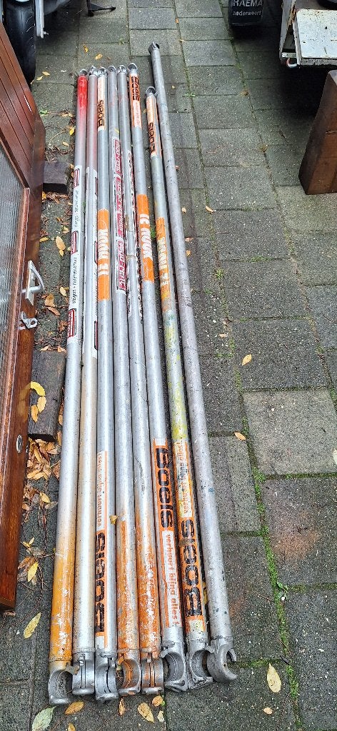 Rolsteiger onderdelen aluminium, Doe-het-zelf en Verbouw, Ophalen, Gebruikt, Rolsteiger of Kamersteiger, 2 tot 5 meter