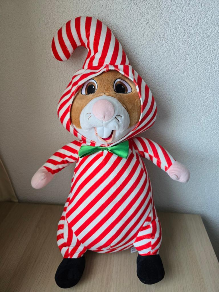 Grote AH hamster zuurstof, Kinderen en Baby's, Speelgoed | Knuffels en Pluche, Ophalen of Verzenden, Zo goed als nieuw, Overige typen