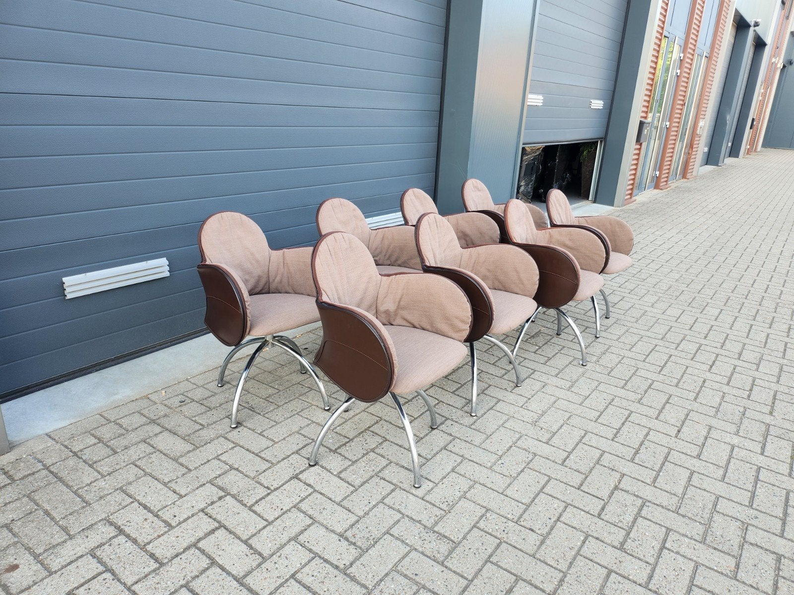 DePadova - Incisa Swivel chair by Vico Magistretti 8x, Huis en Inrichting, Stoelen, Ophalen of Verzenden