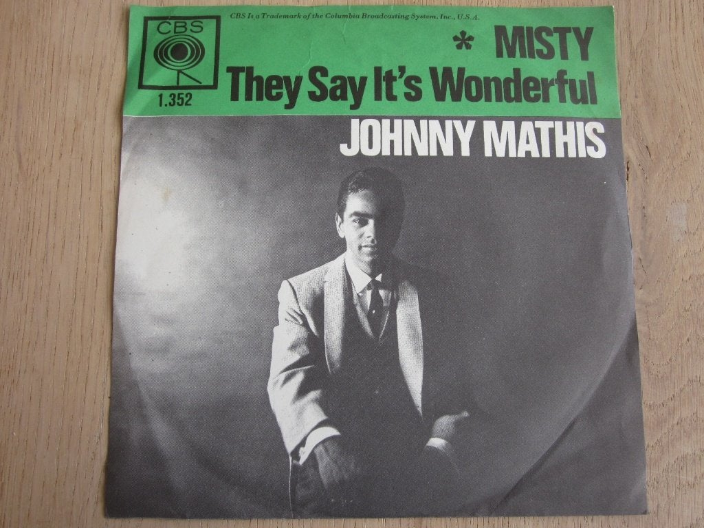 Johnny Mathis - Misty / They say it's wonderful, Verzenden, 7 inch, Zo goed als nieuw, Beschermende buitenhoes