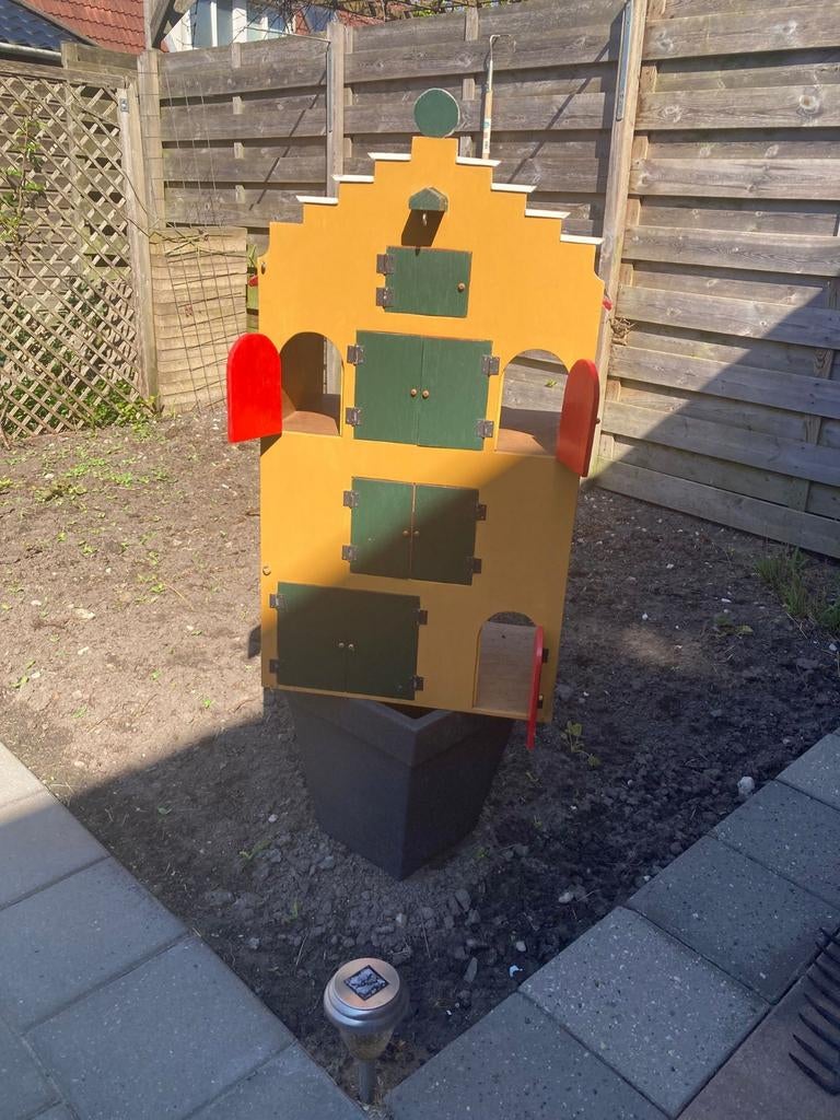 Prachtige duiventil vier delig kan ook twee achter kant dien, Ophalen of Verzenden, Zo goed als nieuw, Hout