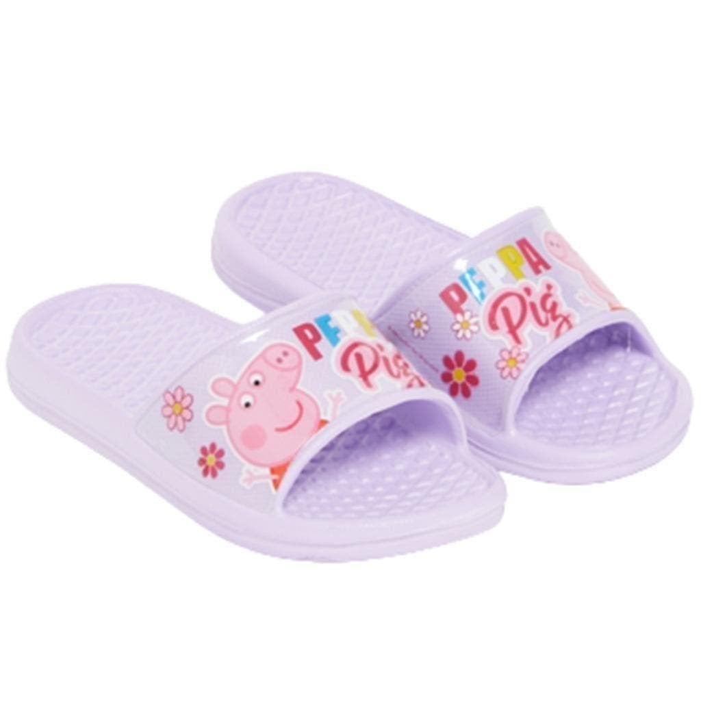 Peppa Pig Badslippers Roze of Lila - 24/25-26/27-28/29-30/31, Meisje, Nieuw, Ophalen of Verzenden, Peppa Pig