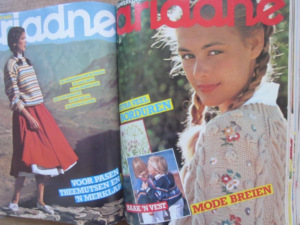 Ariadne handwerken 3 tijdschriften uit 1981, Ophalen of Verzenden, Zo goed als nieuw, Damesbladen