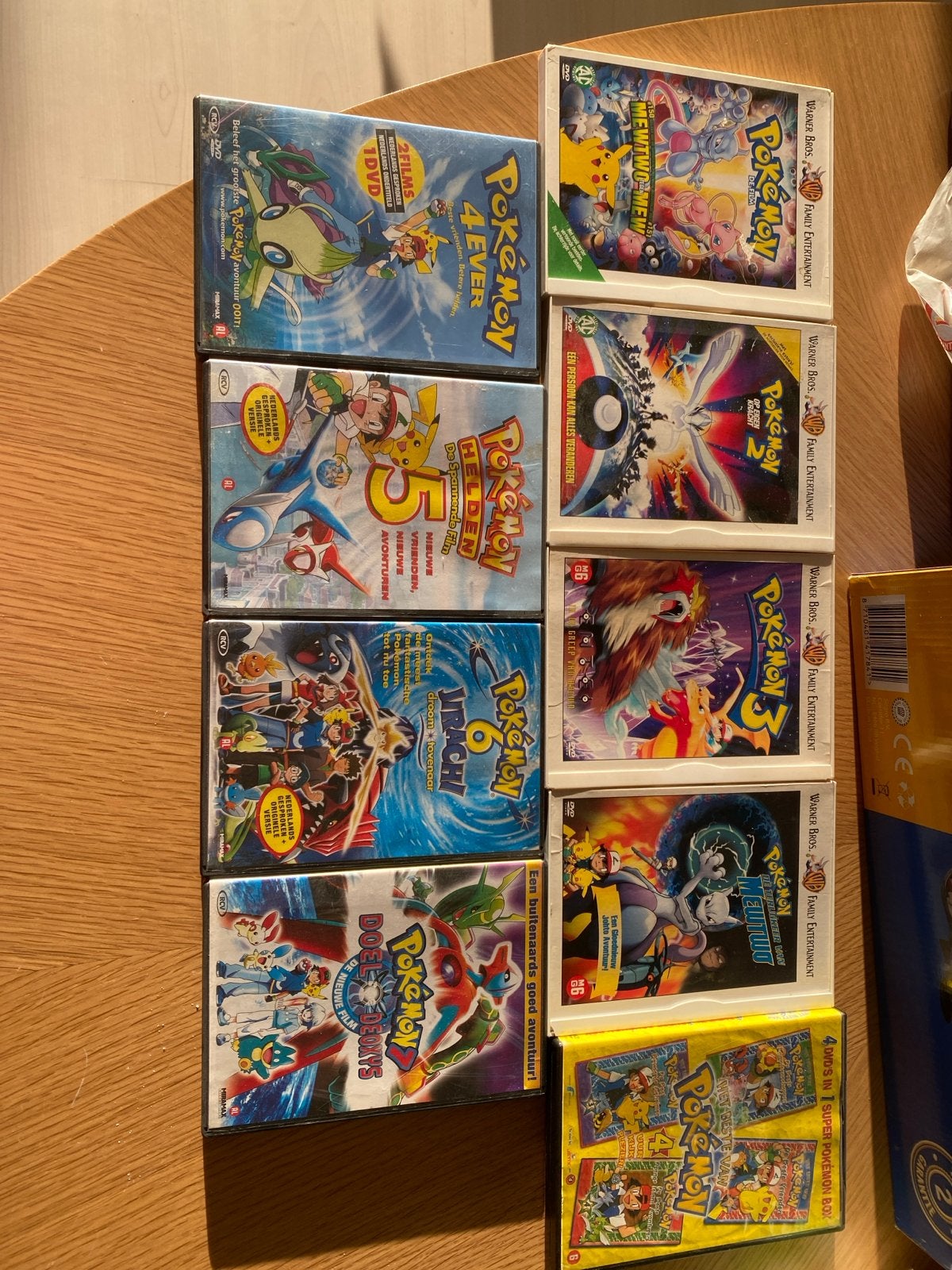 Grote Pokémon DVD Collectie - Films en Series, Gebruikt, Animatie, Alle leeftijden, Box/collectie