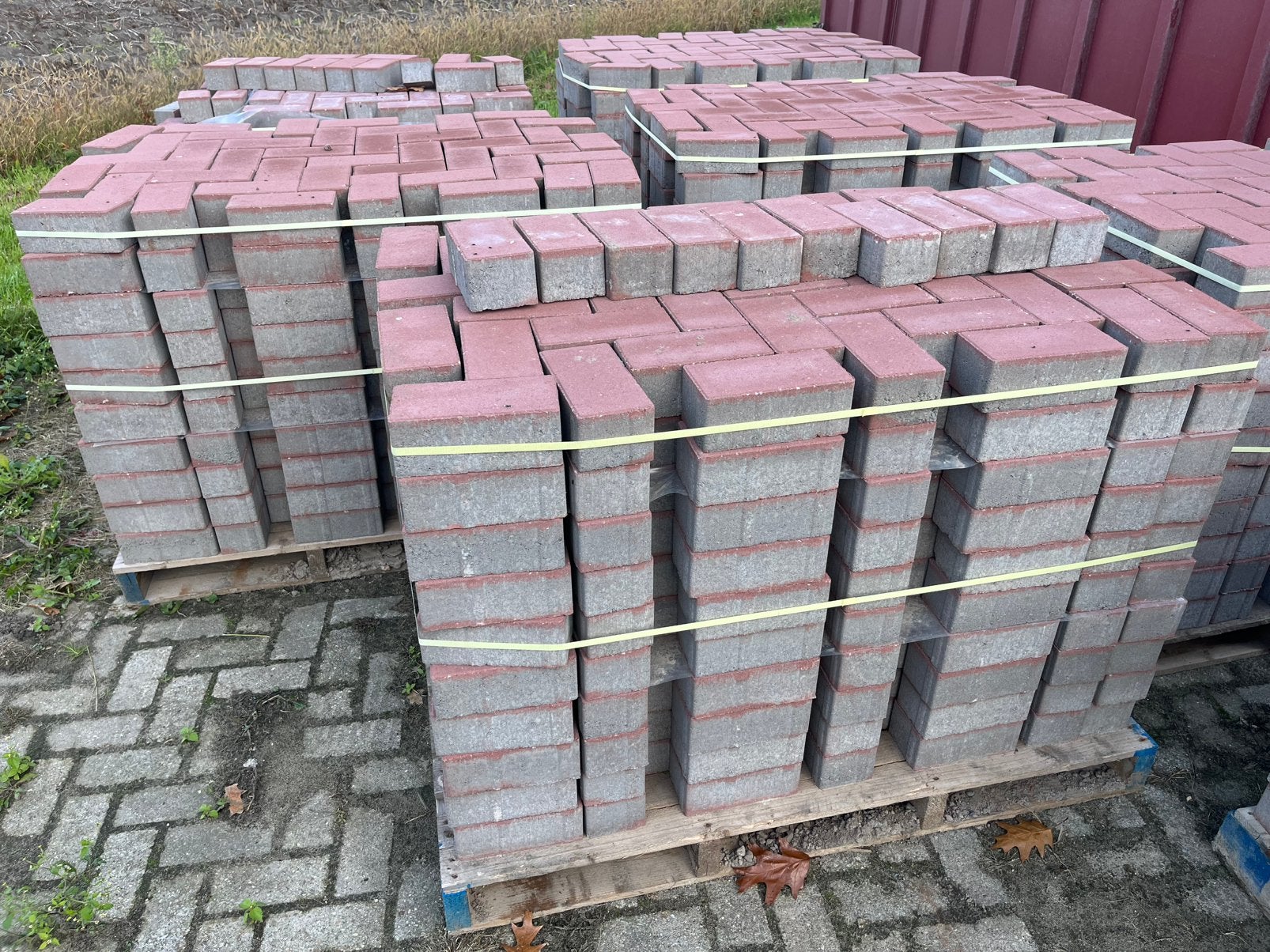 Betonklinkers, Ophalen, Nieuw