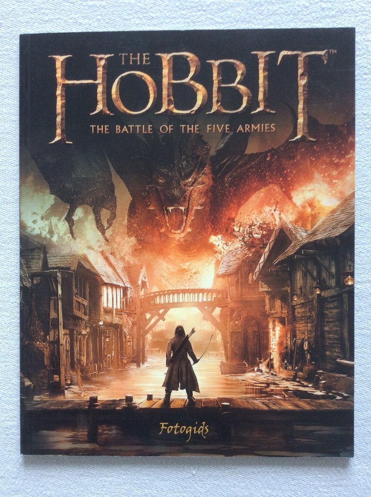 The Hobbit - The battle of the five armies - Fotogids, Ophalen of Verzenden, Zo goed als nieuw, Boek of Poster