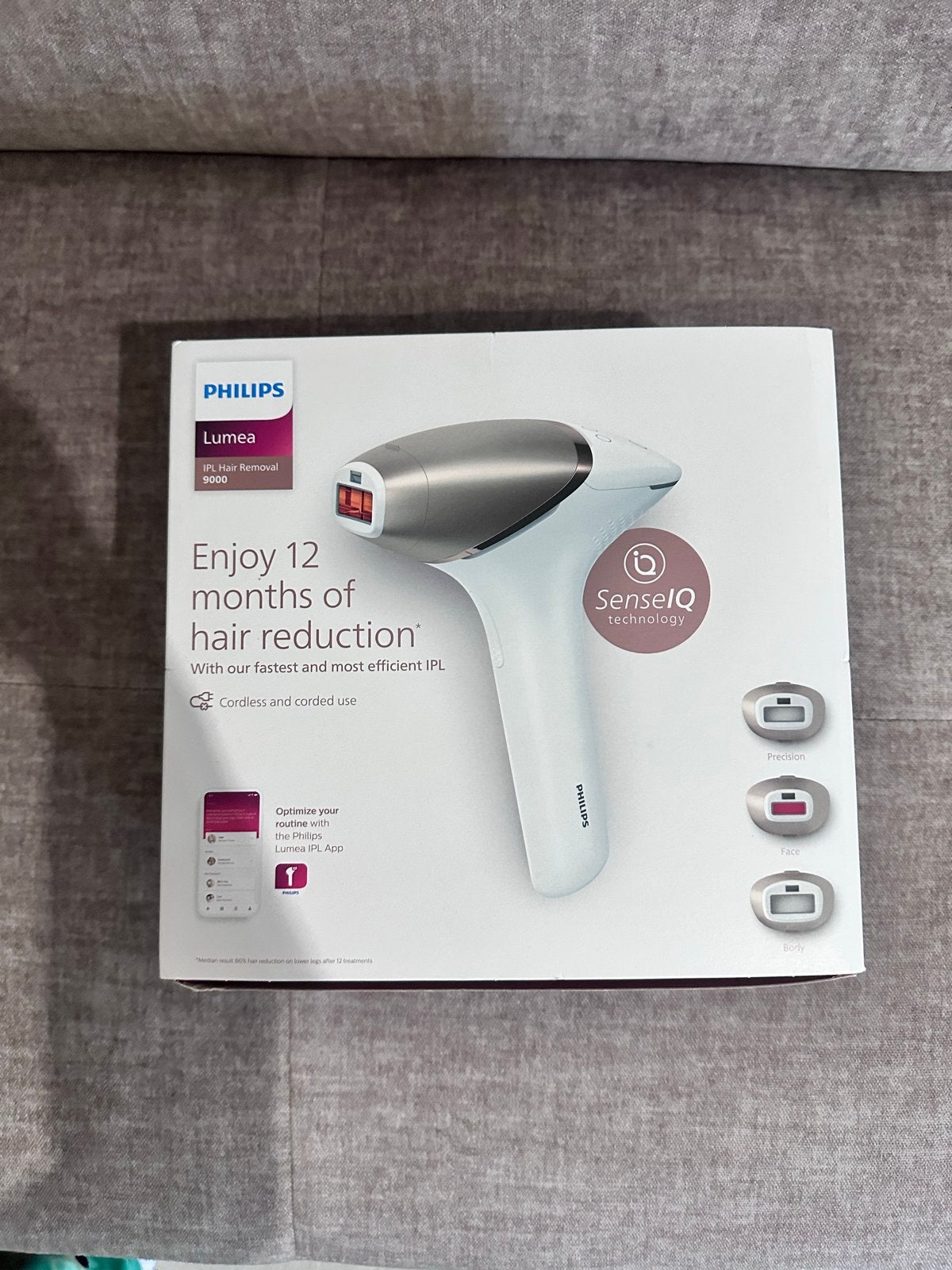 Lumea IPL 9000 Series BRI955/00 IPL-ontharingsapparaat met S, Ophalen of Verzenden, Nieuw, Scheren en Epileren