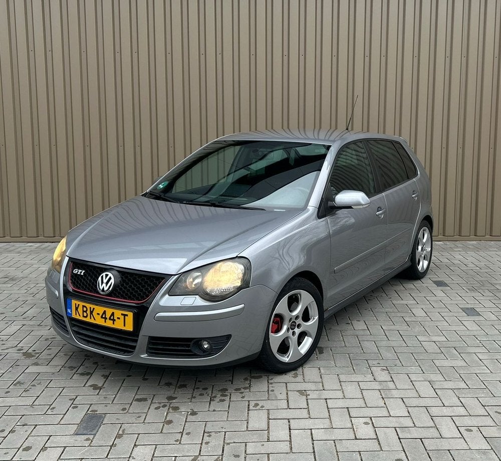 Volkswagen Polo 1.8 Turbo 110KW 2006 Grijs, Auto's, Stof, 1139 kg, Zwart, 4 cilinders