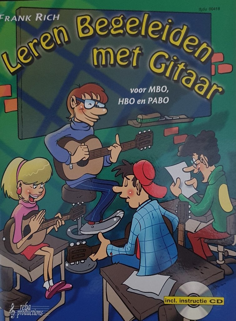 Bladmuziek Gitaar/ Leren Begeleiden met Gitaar incl. CD, Muziek en Instrumenten, Ophalen of Verzenden, Nieuw, Les of Cursus, Gitaar