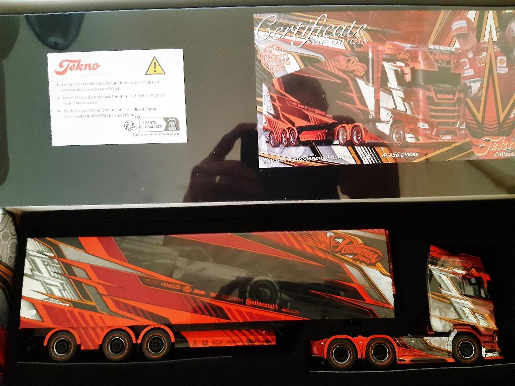 Tekno Scania Ristimaa  "The Iceman", Ophalen of Verzenden, Nieuw, Bus of Vrachtwagen, Tekno