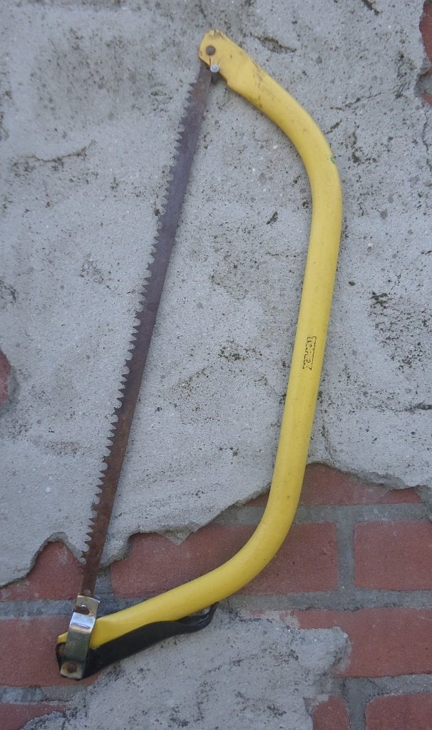 Beugelzaag + reserve zaag blad - snoei gereedschap - T.E.A.B, Antiek en Kunst, Antiek | Gereedschap en Instrumenten, Ophalen of Verzenden