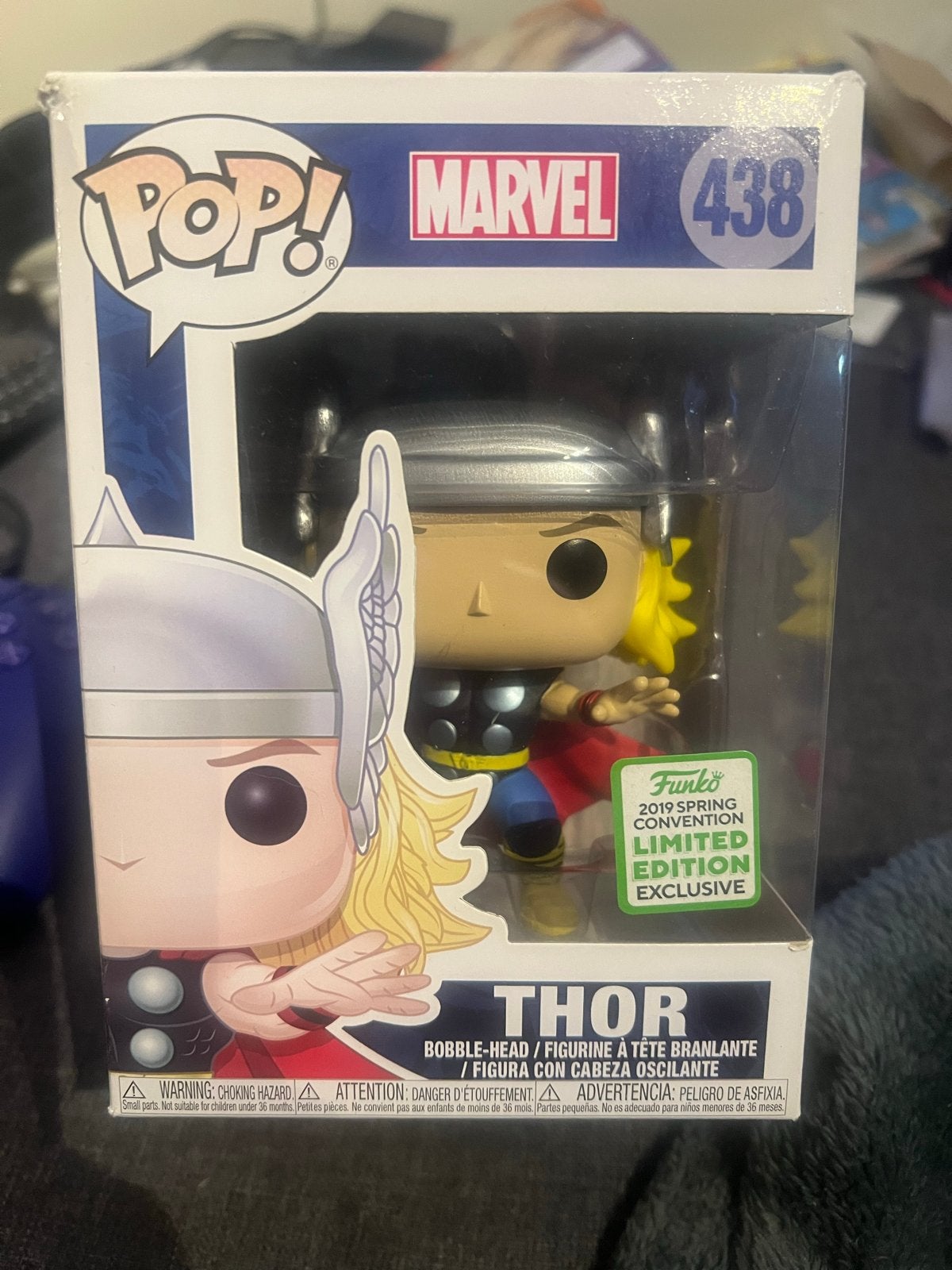 Funko Pop Thor Limited Edition (Marvel) - 2019 Spring Conven, Kinderen en Baby's, Speelgoed | Actiefiguren, Ophalen of Verzenden