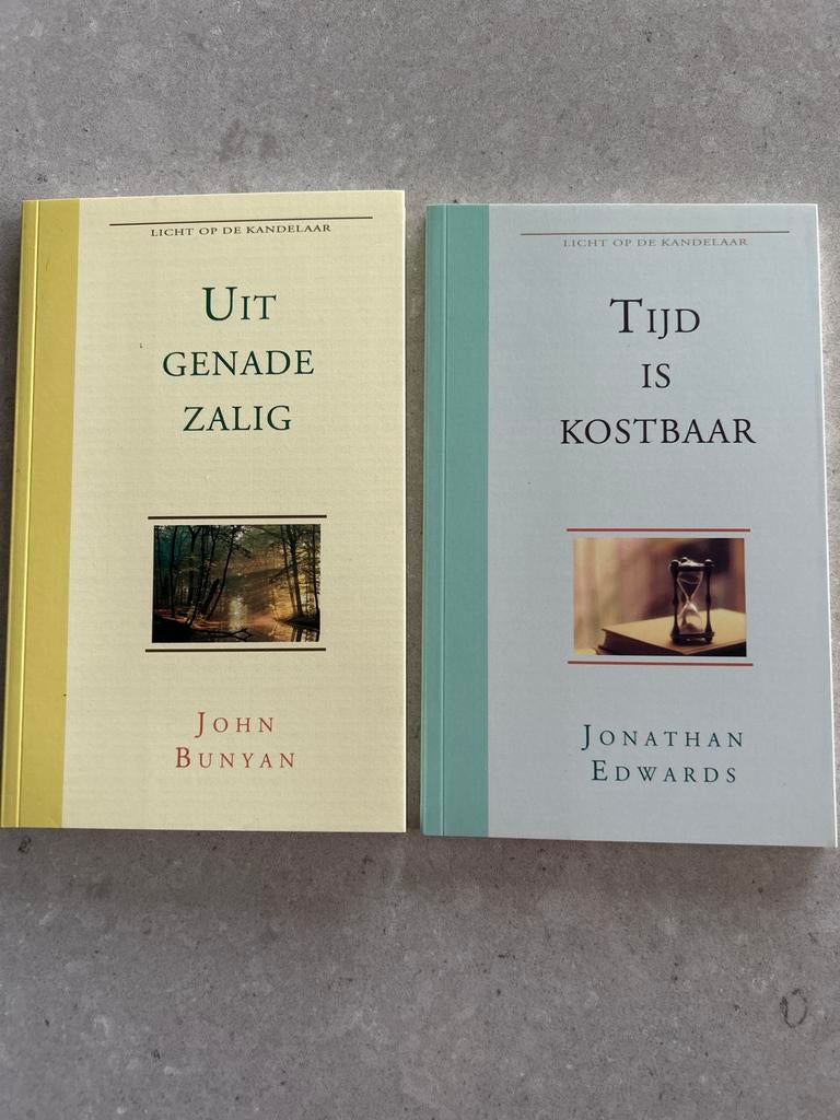 Uit Genade Zalig & Tijd is Kostbaar - John Bunyan & Jonathan, Ophalen of Verzenden, Nieuw, Christendom | Protestants