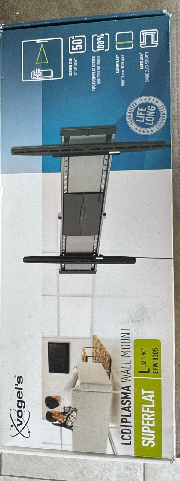Vogel's EFW 8305 SuperFlat TV Muurbeugel (32-50 inch), Ophalen, Zo goed als nieuw