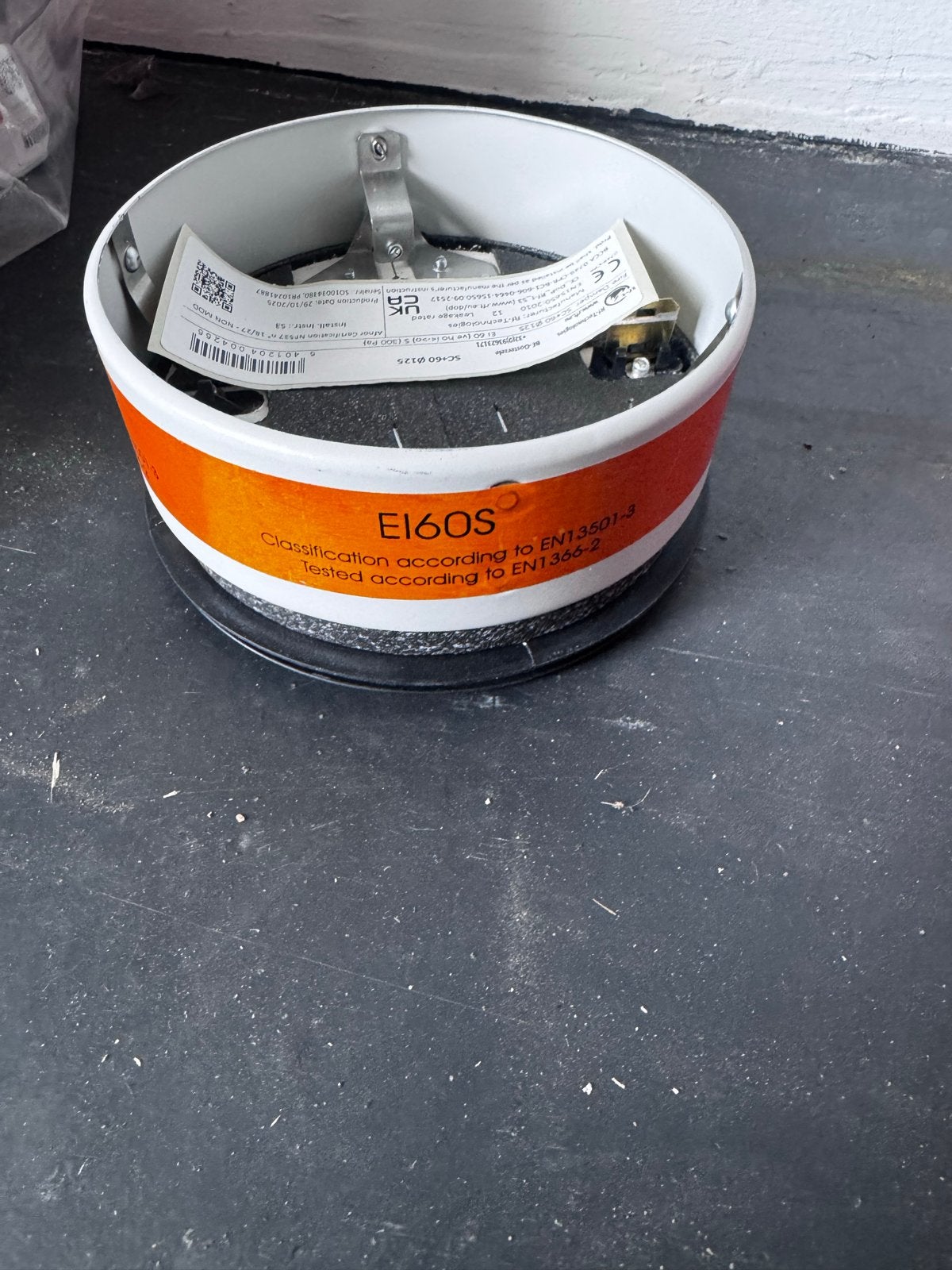 RF-Technologies Brandklep SC+60 Ø125 - Nieuw in verpakking, Doe-het-zelf en Verbouw, Ophalen of Verzenden, Nieuw, Ventilator en Afzuiger