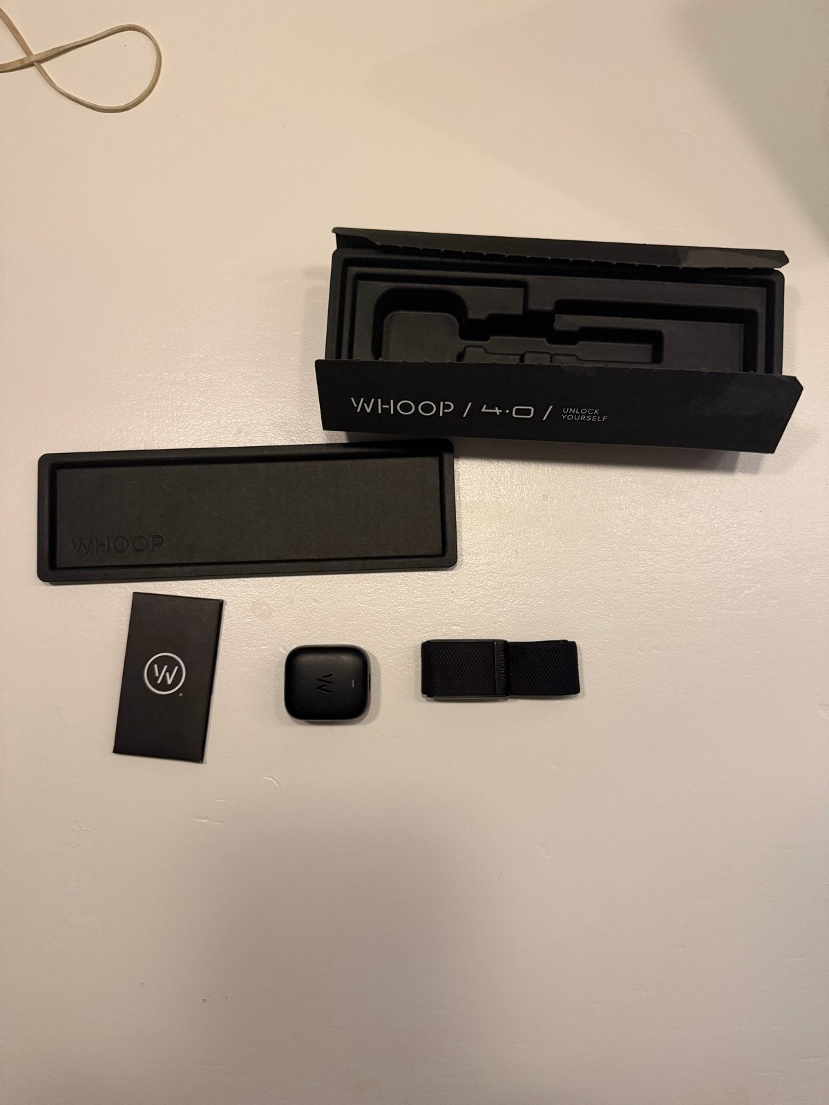 WHOOP 4.0 Activity Tracker - Zo goed als nieuw, Zwart, IOS, Ophalen of Verzenden, Zo goed als nieuw
