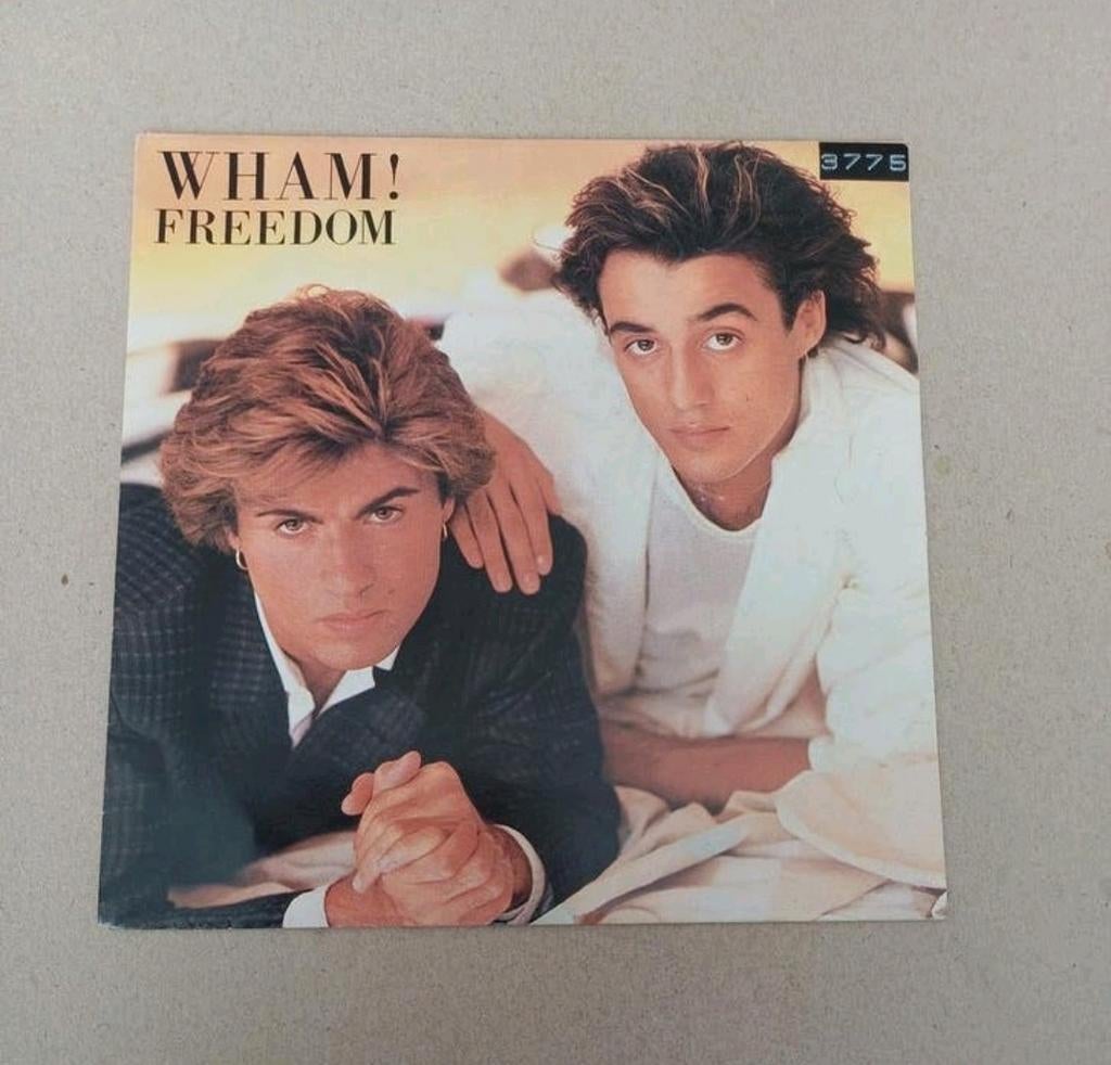 Wham! - Freedom, Cd's en Dvd's, Vinyl Singles, Beschermende buitenhoes, Ophalen of Verzenden, Gebruikt, Pop