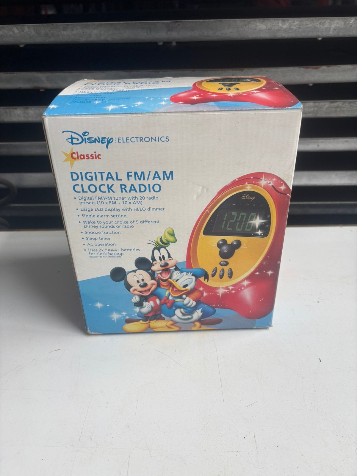 Disney klokradio in doos, Ophalen of Verzenden, Zo goed als nieuw