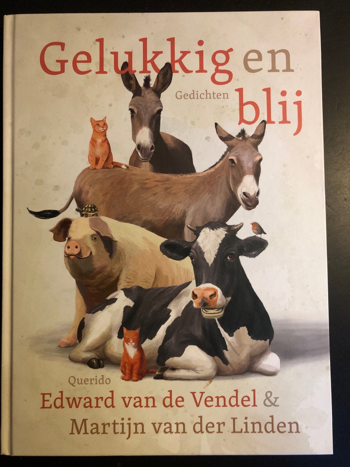 Gelukkig en blij: Gedichtenbundel van Van de Vendel & Van de, Ophalen of Verzenden, Zo goed als nieuw, Meerdere auteurs