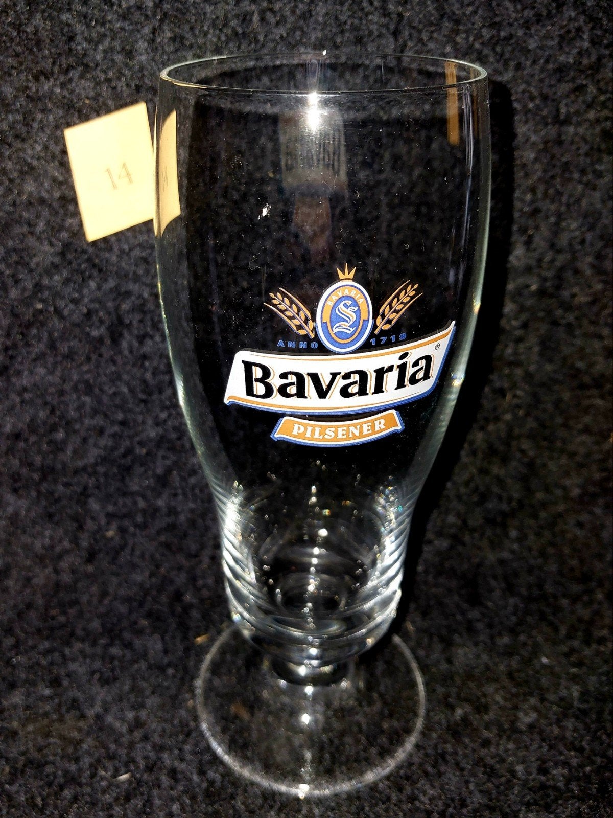 Bavaria Pilsener Voetglas, Ophalen of Verzenden, Zo goed als nieuw
