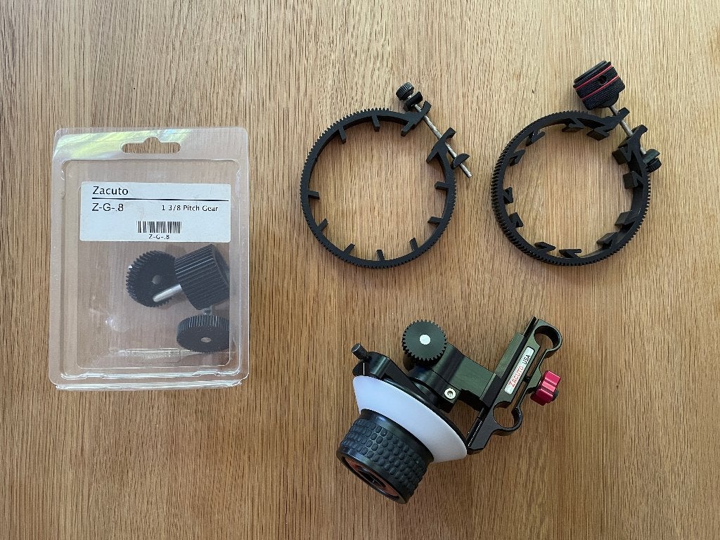 Zacuto Flippable Reversible Z-Focus - Z-FF-1-FR, Overige merken, Follow focus, Ophalen of Verzenden, Zo goed als nieuw