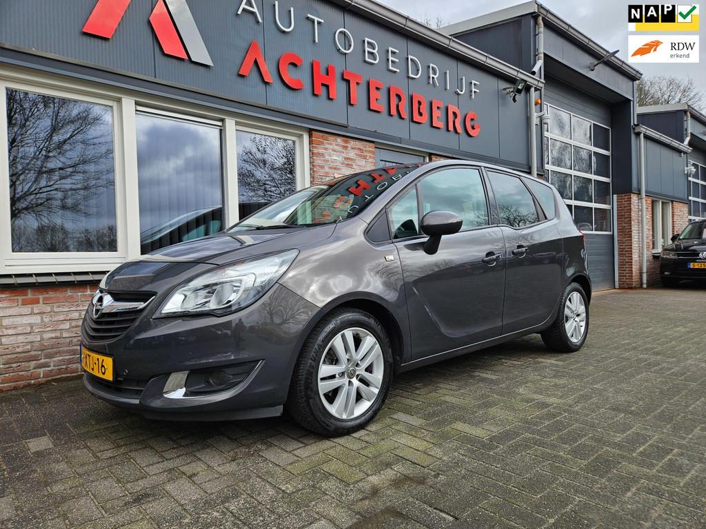 Opel Meriva 1.4 Design Edition Airco! Cruise Control! PDC! N, Auto's, Voorwielaandrijving, 101 pk, Gebruikt, 4 cilinders