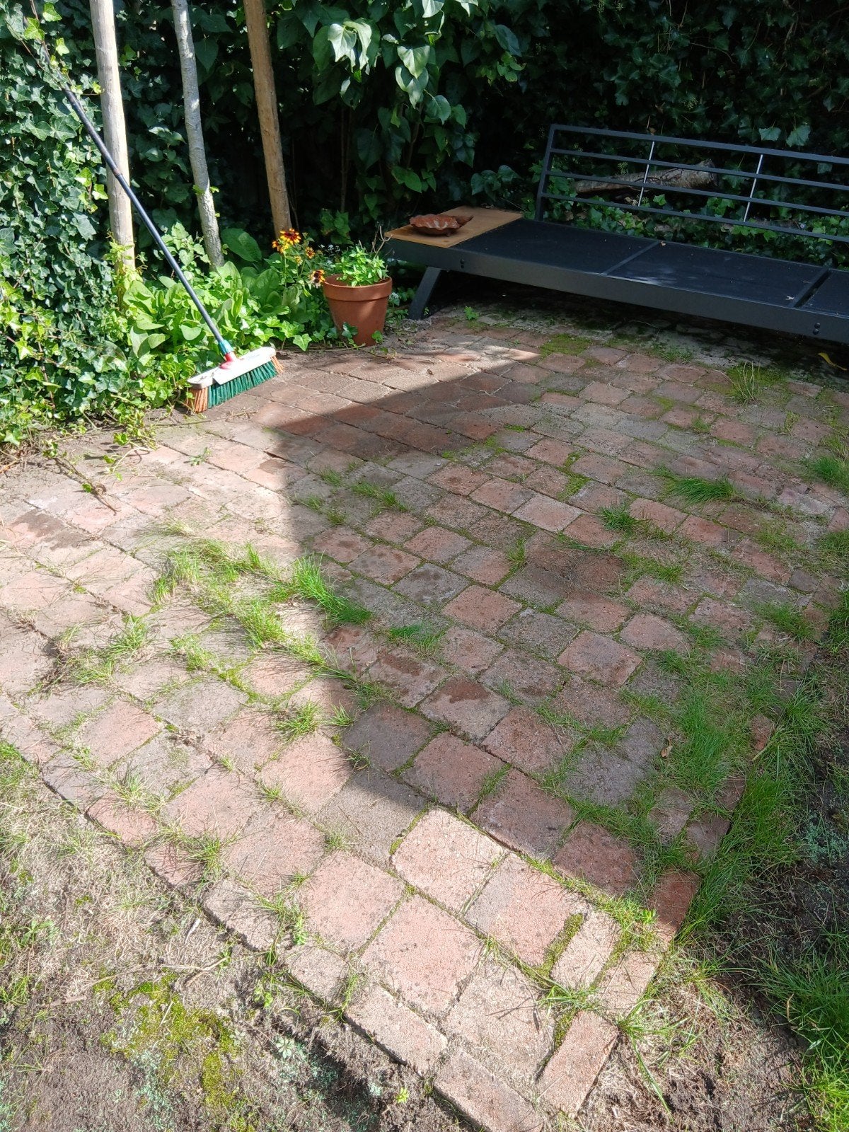 14 bij 14 tegeltjes circa 7m2, Ophalen of Verzenden, Beton, Klinkers